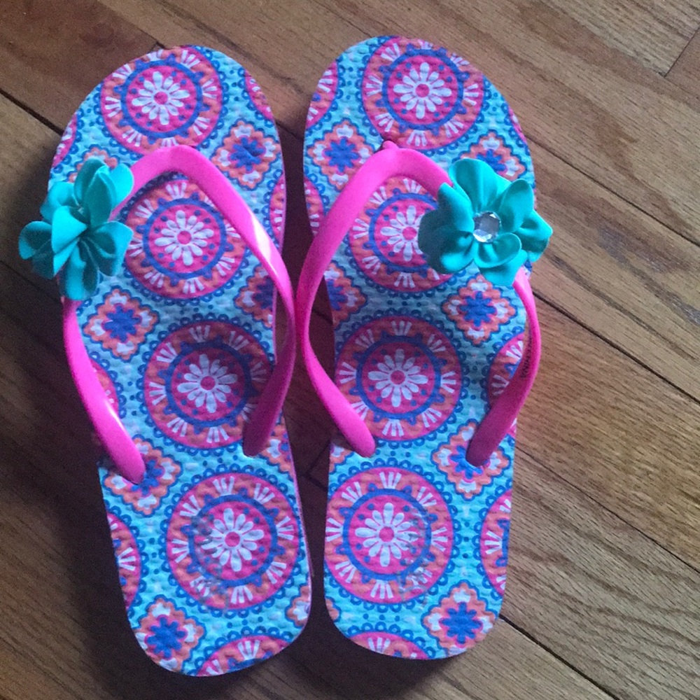 Girls flip flops